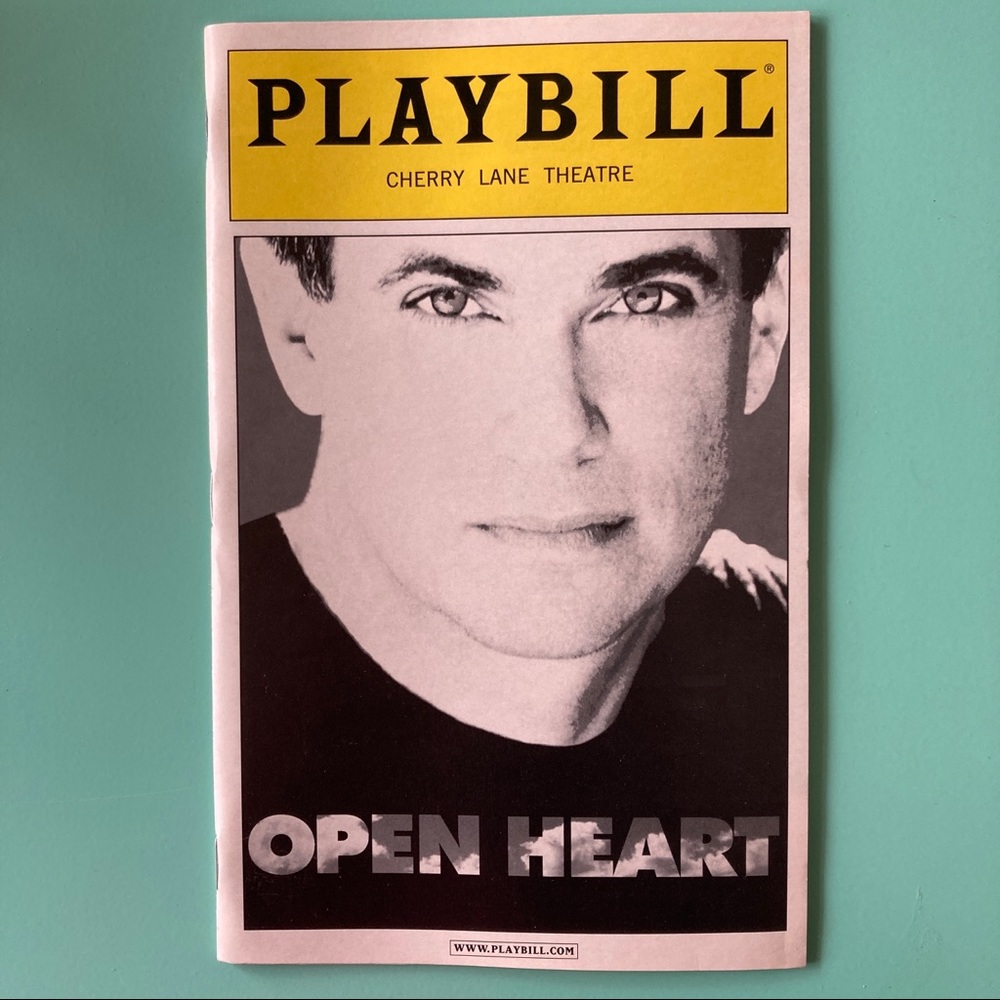 Playbill Open Heart Robby Benson Karla DeVito 2004